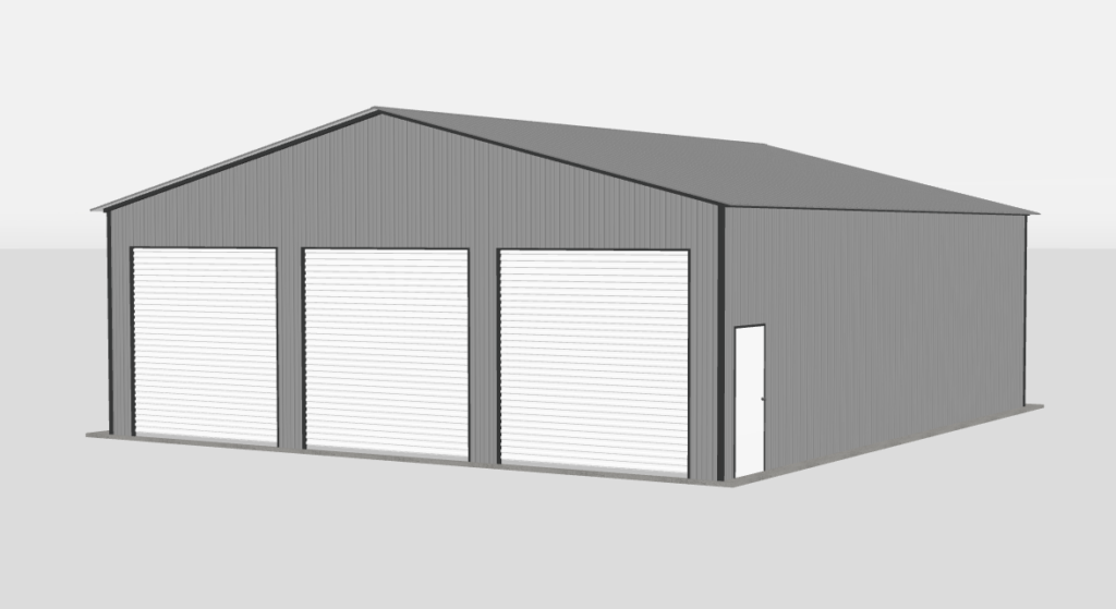 The Enterprise 36 by 40 by 12 commercial agricultural metal building